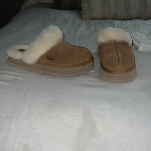 Ugg platform slippers